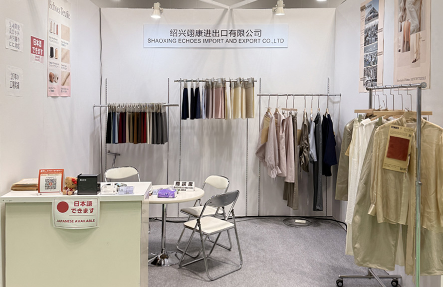 Shaoxing Echoes Textile Co., Ltd izlaže na sajmu FaW TOKYO 2026 s uspješnim završetkom